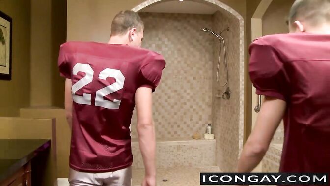 Sexy Alex drills his big cock in Brandon