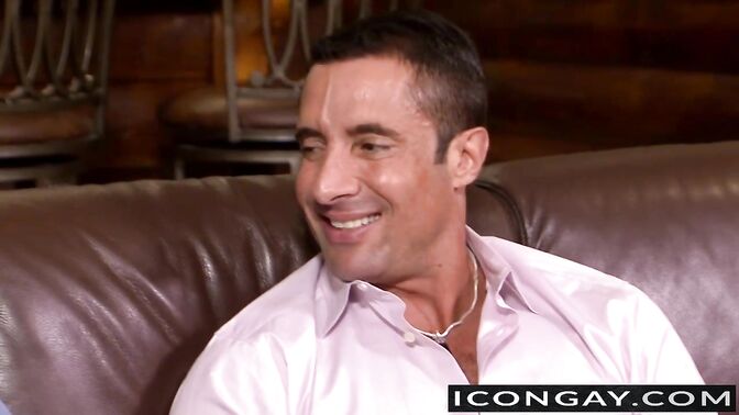 Nick loves to suck his big black cock