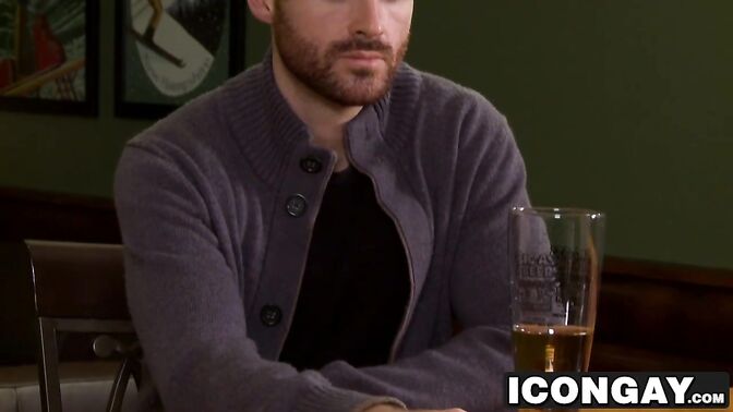 Brendan enjoys getting a blow from a man