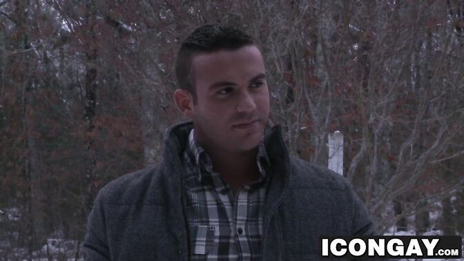 Horny step son sucks his stepdads dick