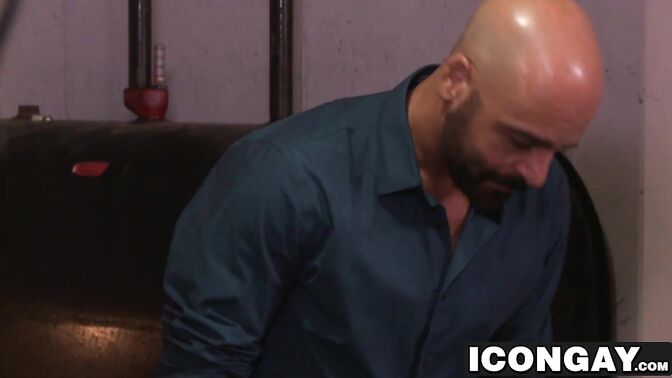 Big dick escort fucking mature hunk