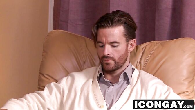 Daddy fucking hard horny twink