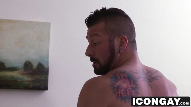 Hugh Hunter tops power bottom Armond