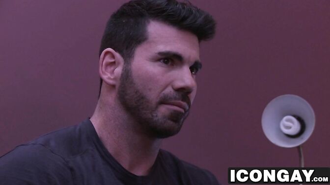 Boss Michael railing hairy Billys ass