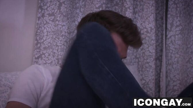 Max and Troy share cock and ass passion