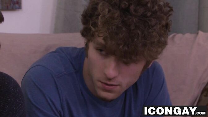 Tattooed guy gets ass hammered hard