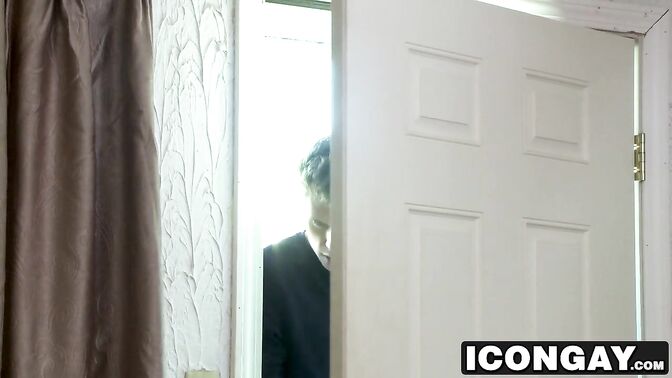 Sexy looking jock craves for some cum