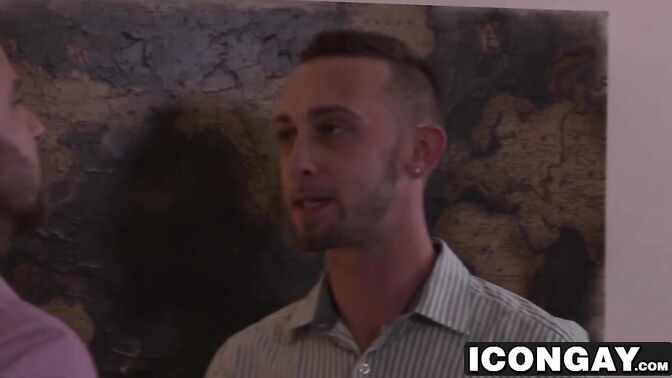 Nick bangs Billies ass while wifes away