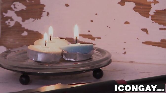 Hairy hunk fucks sexy young Latino