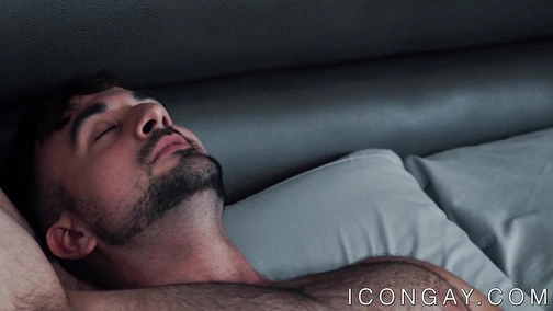 Passionate homos ass fuck on the bed