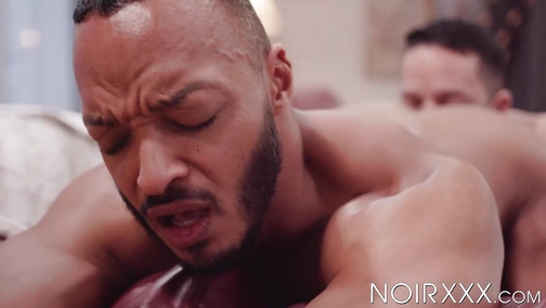 Adorable gay sucked and fucked wild jock