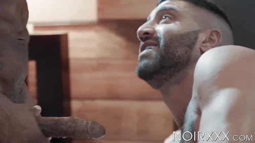 Choking submissive Luca Miklos ass and throat with my BBC is beyond satisfying