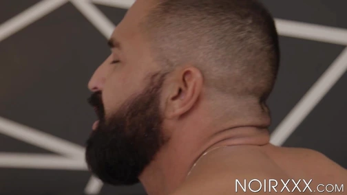 Bearded hunk Dominic Pacifico submits his asshole for me to dominate