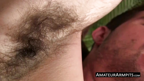 Bum driller loves licking his pits