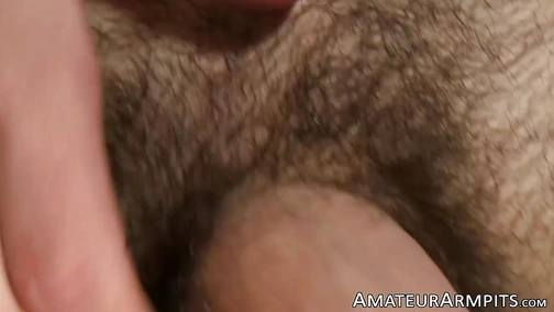 Skinny blond Atlas Evan wanking his dick hard until ejaculation