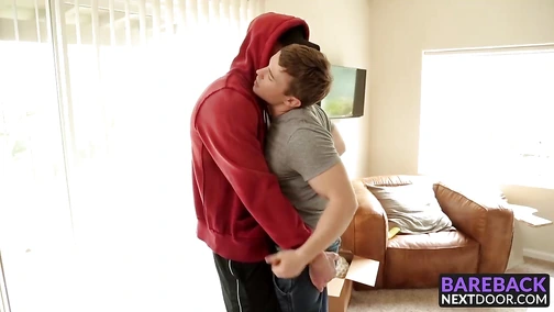 Jonah is rock hard to fuck Gabriels ass