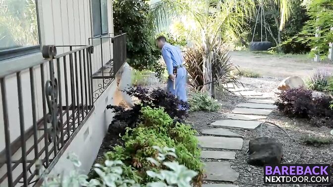 Johnny lets Ivan rides his big hard cock