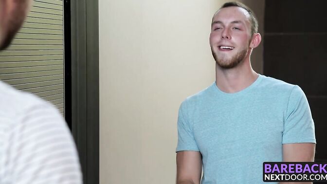 Mitch bangs sexy Brendan from behind