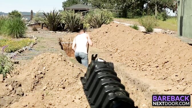 Markie shoves his dick insides Marks ass