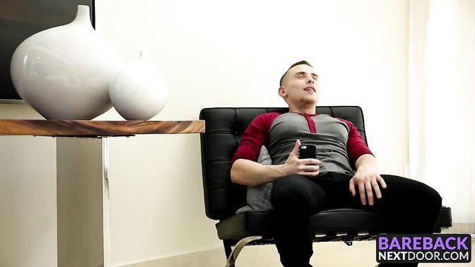 Michael Del Ray barebacking Dante Martin