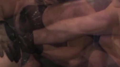 French fuckers Francois Sagat and Taurus led the orgy fisting with four other hunks
