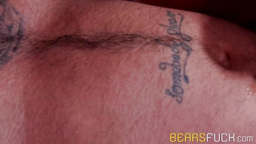 Hunk barebacks after getting rimmed deep