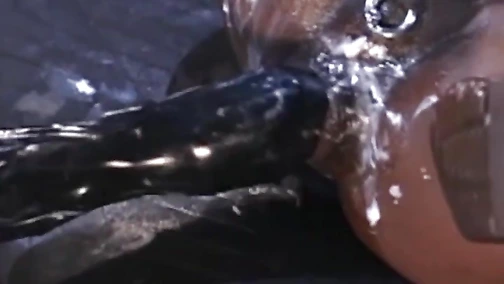 Big dick Micahel Brandon intensely slides his arm inside the hungry hole of black Simon Cox
