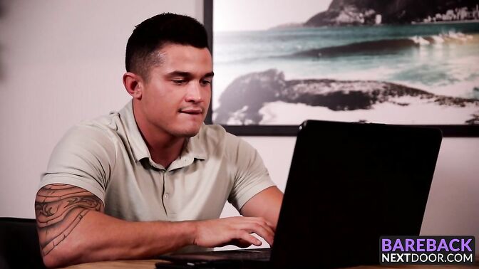 Jordan Boss has steamy anal threesome