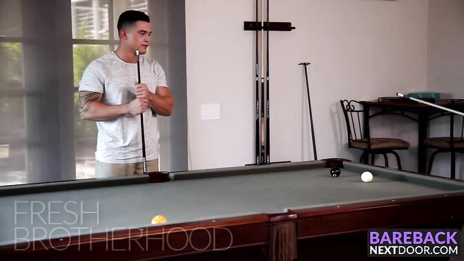 Fraternity hunk fucking junior members