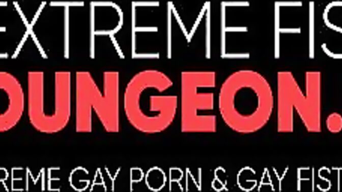 Fist fucked gay cums and pissing