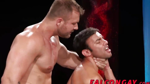 White dude fucking latin slut hunk