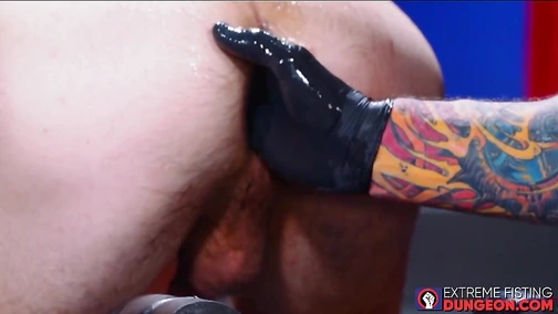 Brutal fist play for horny naked men