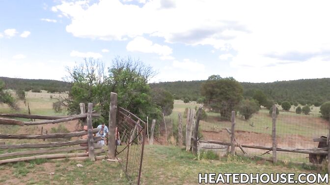 Three horny hunks bang wildly outdoors