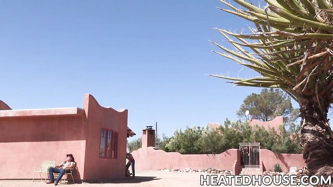 Super hot hunks love banging outdoors