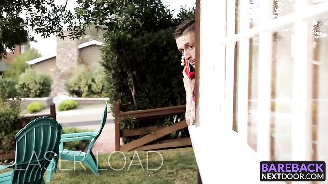 Charlie Pattinson ass fucks Lance Ford