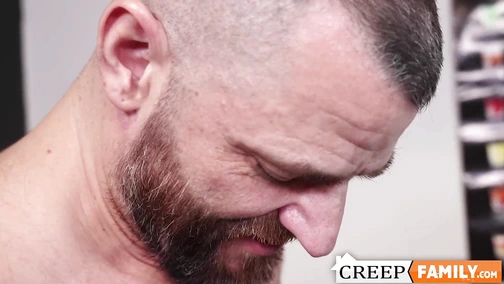 I stroke my step uncle Jake Morgan big cock before banging with him