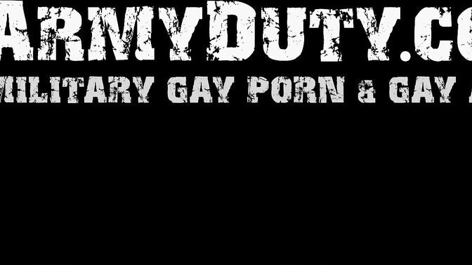 Young buffed homo tugs his dick