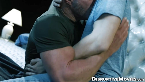 Adam Awbride worships and rides his stepdad Dale Savage fat dick