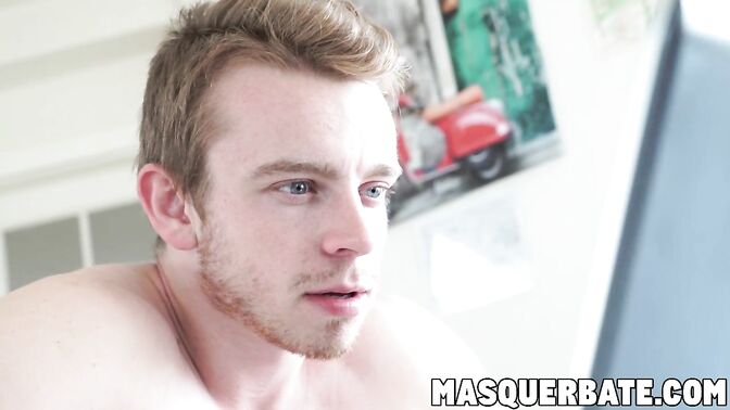 Gay hunk pumped hard full of raw cock