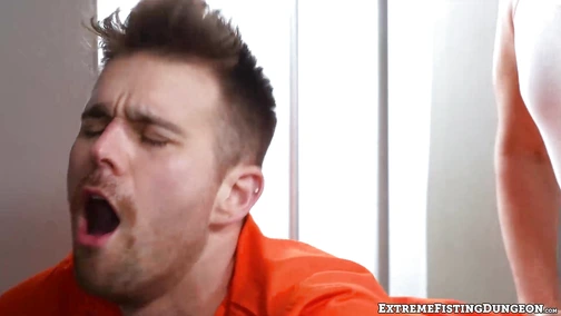Hunky Declan Blake pound his smooth ass in a double fisting by handsome Ace Stallion