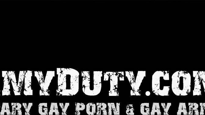 Military jocks raw fuck after jerking