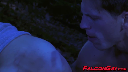 Anal banging with gay jocks in the woods