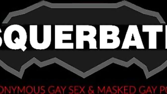 Pierced nipples stud jerking off solo