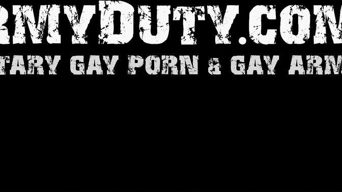 Tattooed soldiers blow cocks and fuck