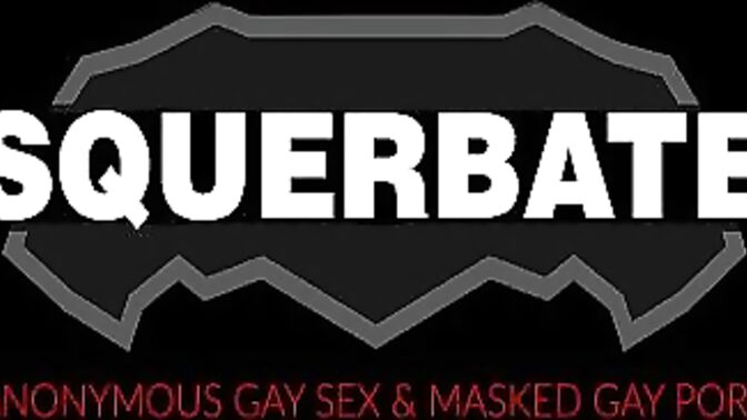 Mysterious guy slowly masturbates cock