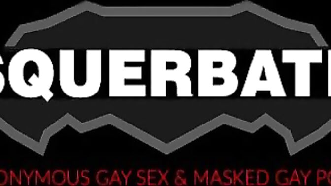 Naughty mysterious jock jerking off