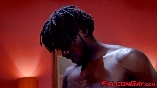 BBC hunk Devin Trez face fucks Brian Bonds and breeds him mercilessly
