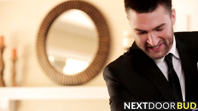 Alex flips Abel around for hard fucking