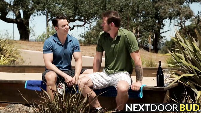 Mark plunges his virgin cock into Graham