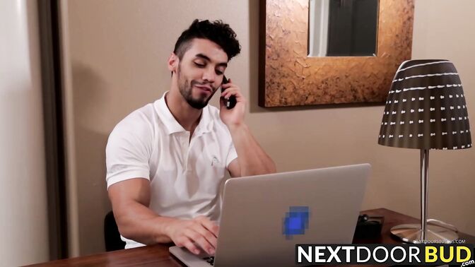 Owen being pounded by Arad the masseur